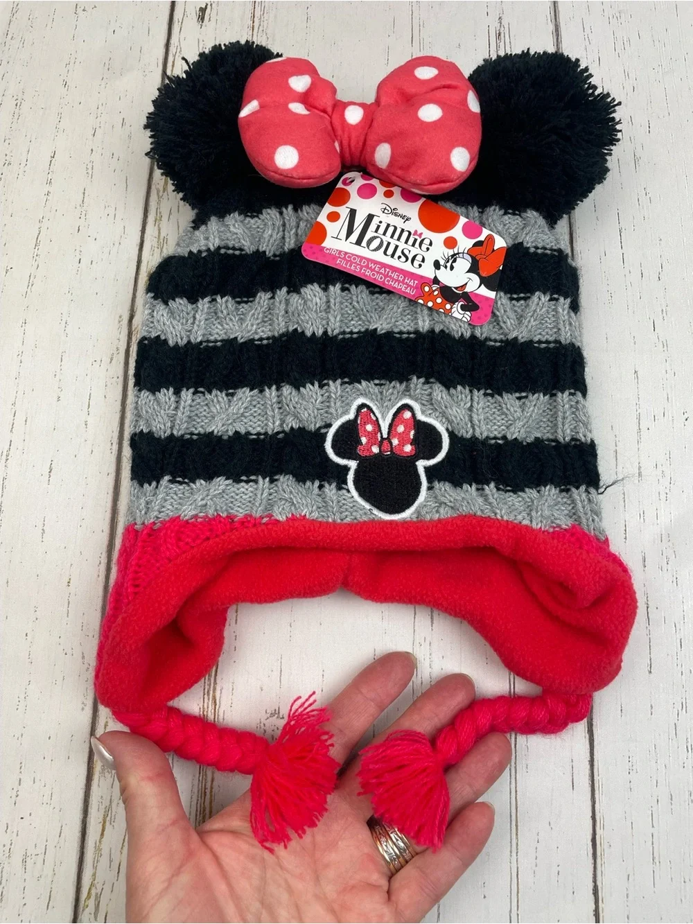 Disney‎ Minnie Mouse Knit/Fleece Hat